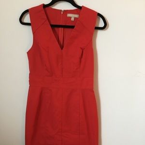 Red Banana Republic sheath dress, size 8